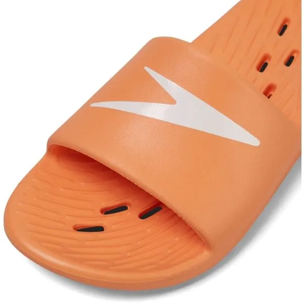 Speedo SLIDE JU Detské šľapky, oranžová, veľkosť