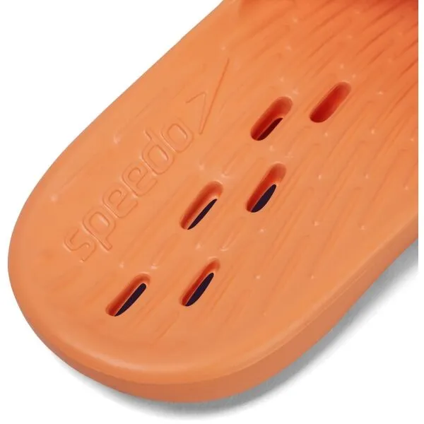 Speedo SLIDE JU Detské šľapky, oranžová, veľkosť