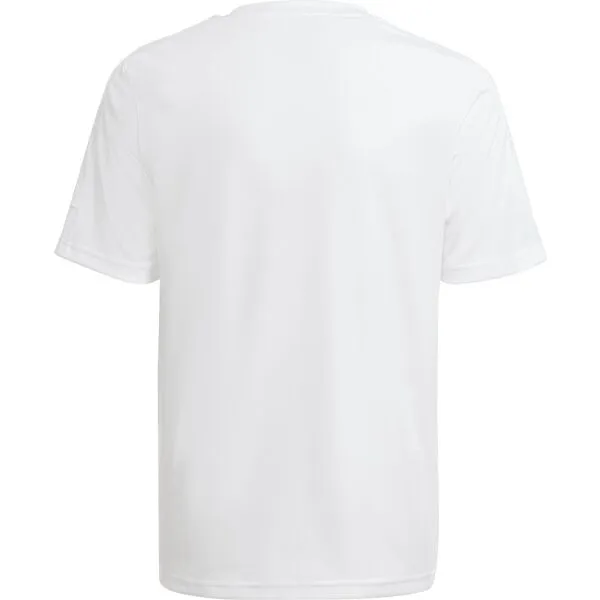 adidas SQUAD 21 JSY Y Chlapčenský futbalový dres, biela, veľkosť