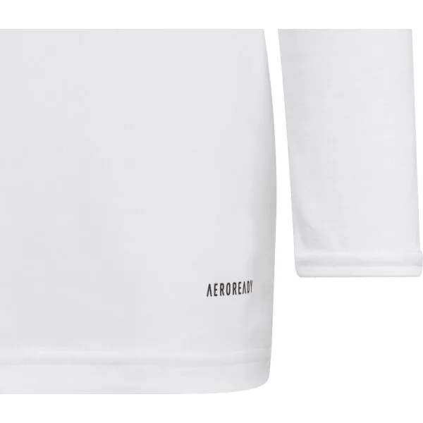 adidas SQUAD 21 JSY Y Chlapčenský futbalový dres, biela, veľkosť