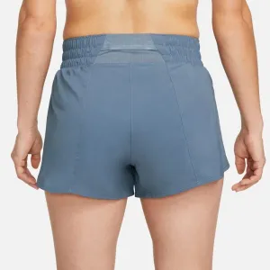 Nike SWOOSH SHORT VENEER VERS Dámske šortky, modrá, veľkosť