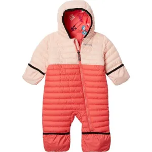Columbia POWDER LITE REVERSIBLE BUNTING Detská zimná kombinéza, lososová, veľkosť 12-18M