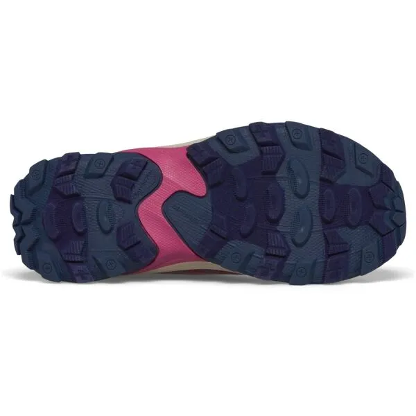 Dievčenská členková turistická obuv MERRELL Moab Speed 2 Mid A C WTRPF berry