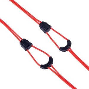 Runto LACES Šnúrky na rýchlouväzovanie, červená, veľkosť