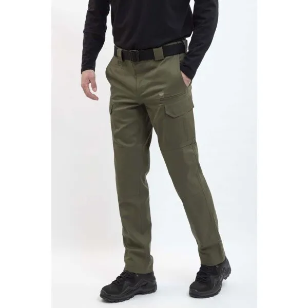 VAVWEAR TACTEC15-F Pánske outdoorové nohavice, khaki, veľkosť 38x34
