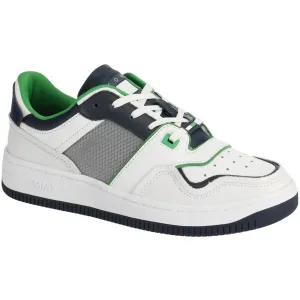 Tommy Hilfiger TOMMY JEANS BASKET MESH Pánske nízke tenisky, biela, veľkosť