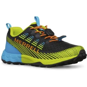 Merrell AGILITY PEAK Detská outdoorová obuv, čierna, veľkosť 33