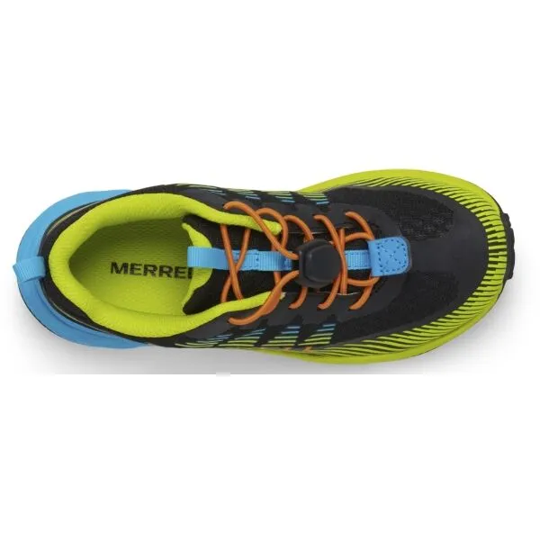 Merrell AGILITY PEAK Detská outdoorová obuv, čierna, veľkosť 33