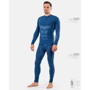 Klimatex TANSO Pánske seamless tričko, modrá, veľkosť