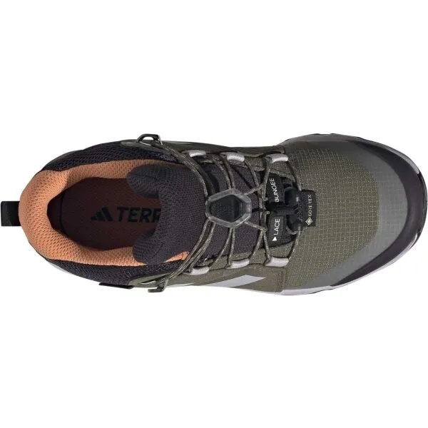 adidas TERREX MID GTX K Detská outdoorová obuv, khaki, veľkosť