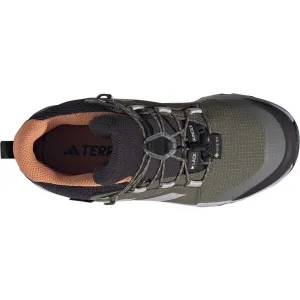 adidas TERREX MID GTX K Detská outdoorová obuv, khaki, veľkosť