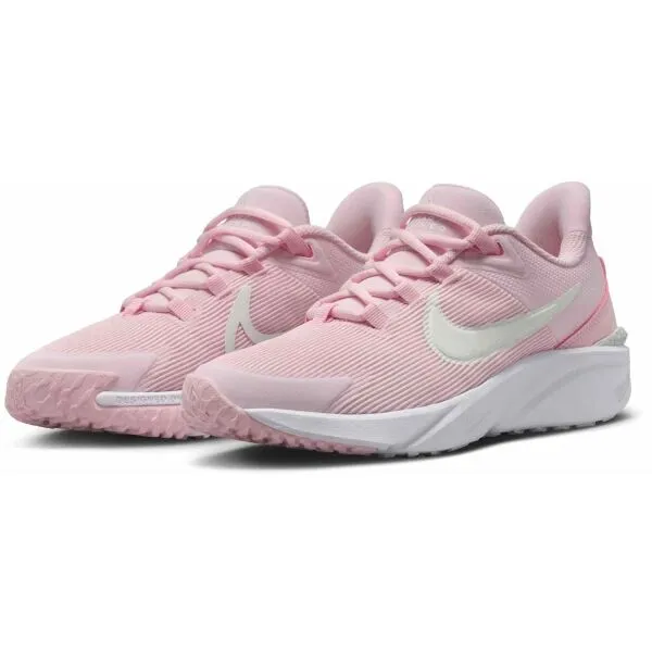 Nike STAR RUNNER 4 Dievčenská bežecká obuv, ružová, veľkosť 39