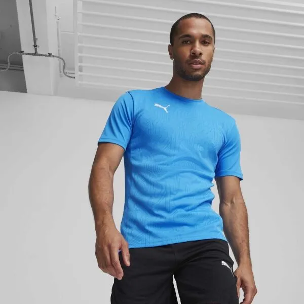 Puma TEAMFINAL TRAINING JERSEY Pánske športové tričko, modrá, veľkosť