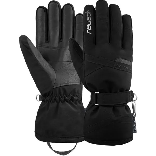 Reusch HELENA R-TEX XT Dámske lyžiarske rukavice, čierna, veľkosť