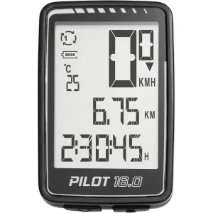One PILOT 16.0 Tachometer, čierna, veľkosť