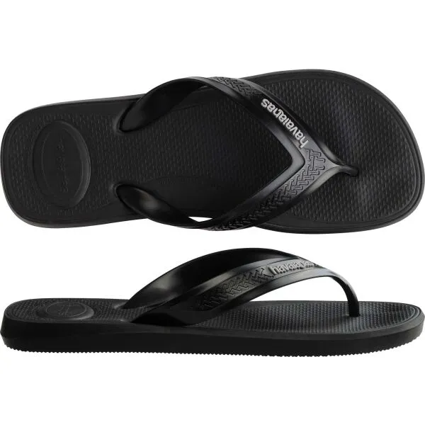HAVAIANAS TOP MAX COMFORT Pánske žabky, čierna, veľkosť 43/44