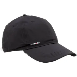 Finmark CAP Detská šiltovka, čierna, veľkosť UNI