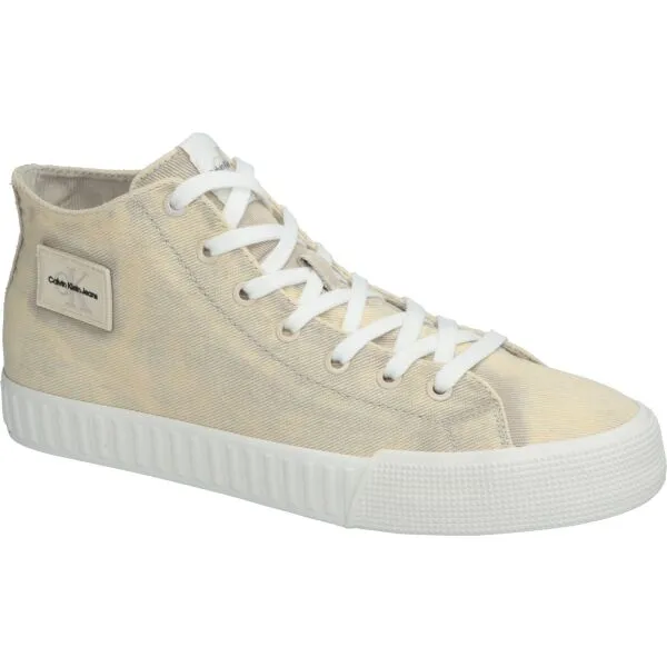 Calvin Klein SKATER VULC MID LACEUP CS ML DIF Pánske tenisky, béžová, veľkosť