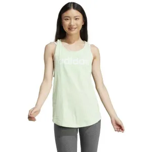 adidas ESSENTIALS LOOSE TANK TOP Dámske tielko, svetlo zelená, veľkosť