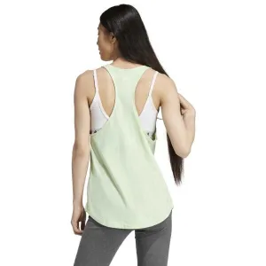 adidas ESSENTIALS LOOSE TANK TOP Dámske tielko, svetlo zelená, veľkosť