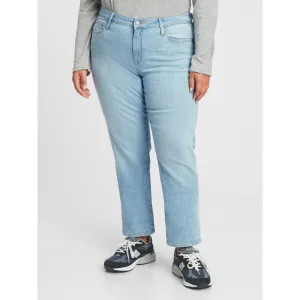 GAP V-CLASSIC STRAIGHT Dámske džínsy, svetlomodrá, veľkosť