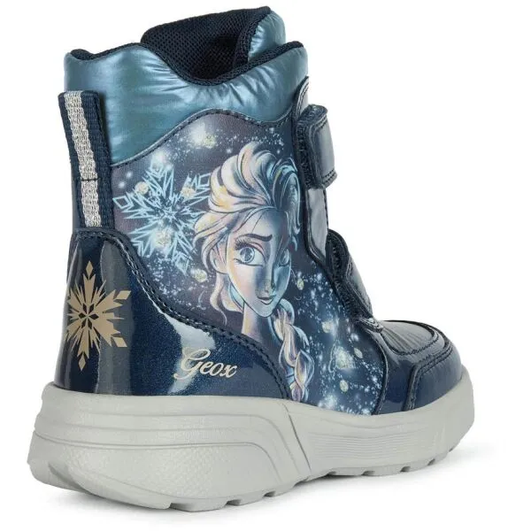 Geox J SVEGGEN G. Dievčenská členková obuv, modrá, veľkosť