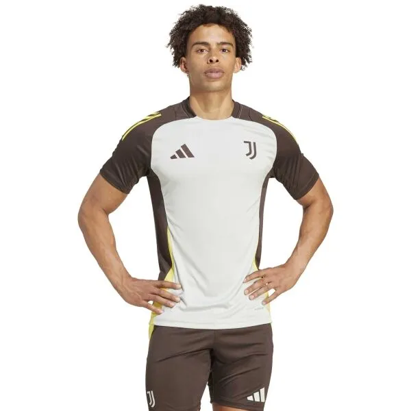 adidas JUVENTUS TRAINING JERSEY Pánske športové tričko, biela, veľkosť