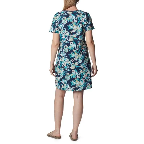Columbia PARK™ PRINTED DRESS Dámske šaty, tmavo modrá, veľkosť