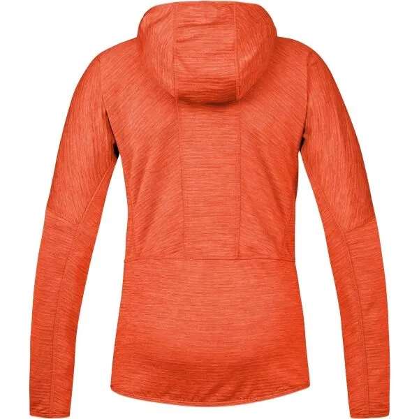 Hannah MEDA HOODY Dámska funkčná mikina, oranžová, veľkosť