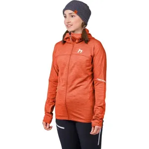 Hannah MEDA HOODY Dámska funkčná mikina, oranžová, veľkosť