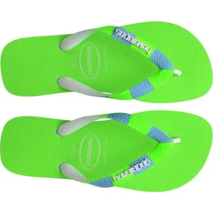 HAVAIANAS TOP VERANO II Dámske žabky, zelená, veľkosť 43/44