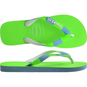 HAVAIANAS TOP VERANO II Dámske žabky, zelená, veľkosť 43/44