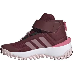 adidas FORTATRAIL EL Dievčenská outdoorová obuv, vínová, veľkosť