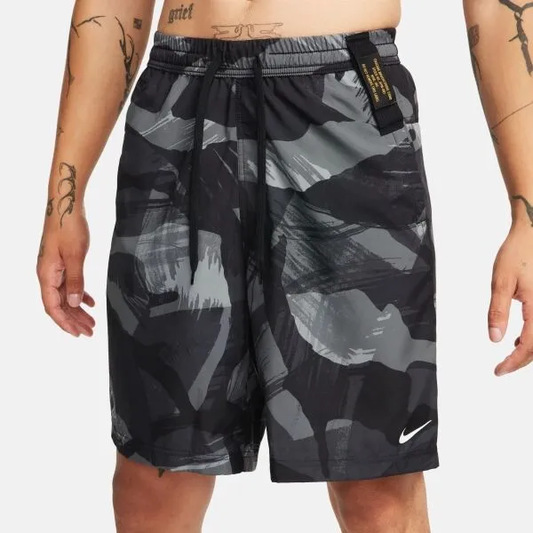 Nike FORM Pánske šortky, tmavo sivá, veľkosť