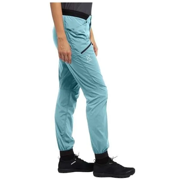 Turistické nohavice dámske Haglofs L.I.M Fuse Pant - frost blue