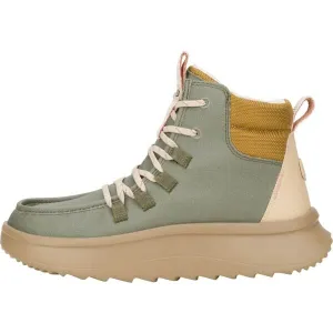 HEY DUDE WENDY PEAK APRES COATED TWILL Dámska zimná obuv, khaki, veľkosť
