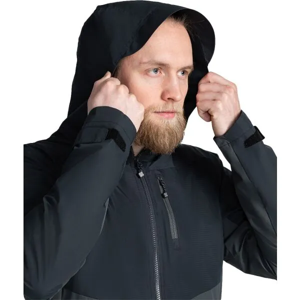 KILPI SONNA Pánska outdoorová bunda, čierna, veľkosť