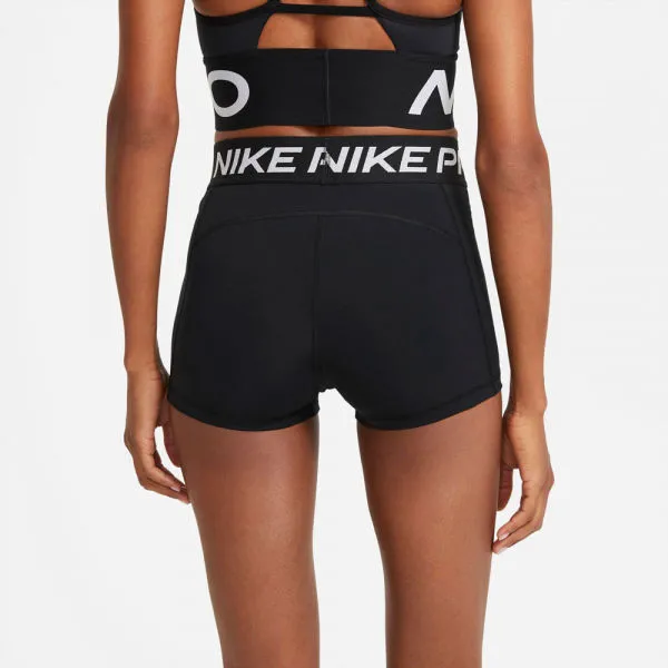 Dámske tréningové kraťasy NIKE PRO Shorts 010 BLACK WHITE