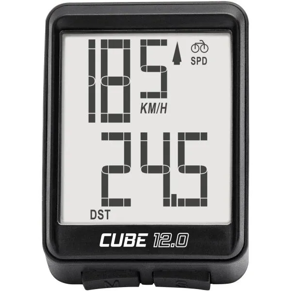 One CUBE 12.0 ATS Bezdrôtový tachometer, čierna, veľkosť