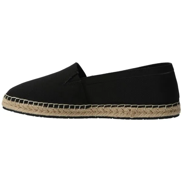 Calvin Klein ESPADRILLE HE - CANVAS Dámske espadrilky, čierna, veľkosť