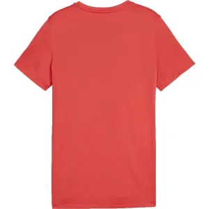 Puma ACTIVE SMALL LOGO TEE Chlapčenské športové tričko, oranžová, veľkosť