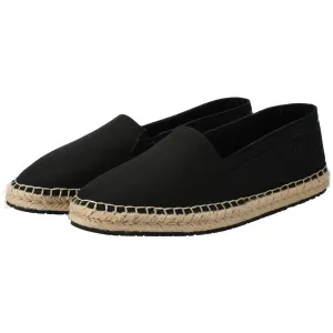 Calvin Klein ESPADRILLE HE - CANVAS Dámske espadrilky, čierna, veľkosť