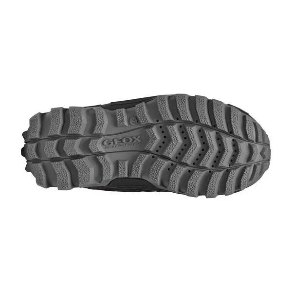 Geox J HIMALAYA B.B ABX D Chlapčenská členková obuv, čierna, veľkosť