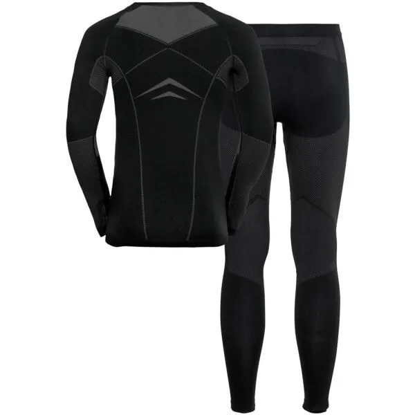 Odlo FUNDAMENTALS PERFORMANCE WARM Pánsky funkčný set, čierna, veľkosť