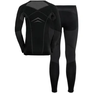 Odlo FUNDAMENTALS PERFORMANCE WARM Pánsky funkčný set, čierna, veľkosť
