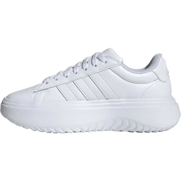 adidas GRAND COURT PLATFORM Dámske tenisky, biela, veľkosť 38