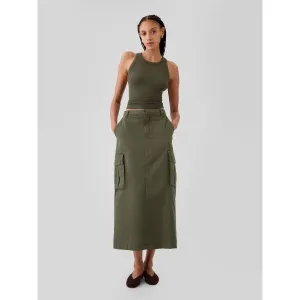 GAP Midi skirt with pockets Utility Cargo - Women's