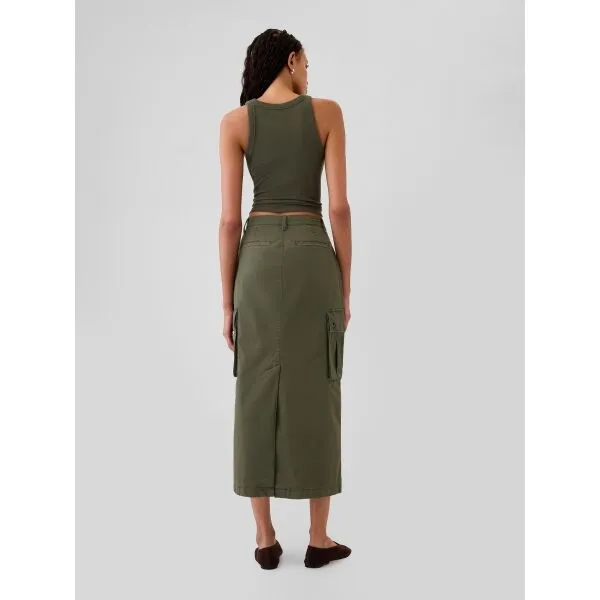 GAP Midi skirt with pockets Utility Cargo - Women's