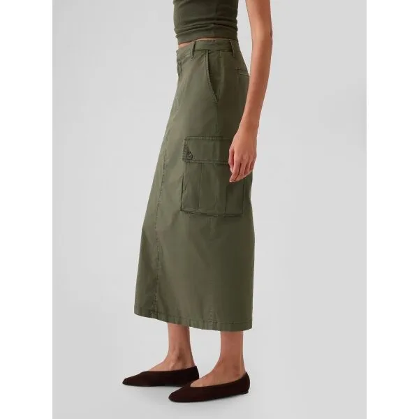 GAP Midi skirt with pockets Utility Cargo - Women's