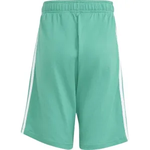 adidas 3S KN SHORT Chlapčenské kraťasy, zelená, veľkosť